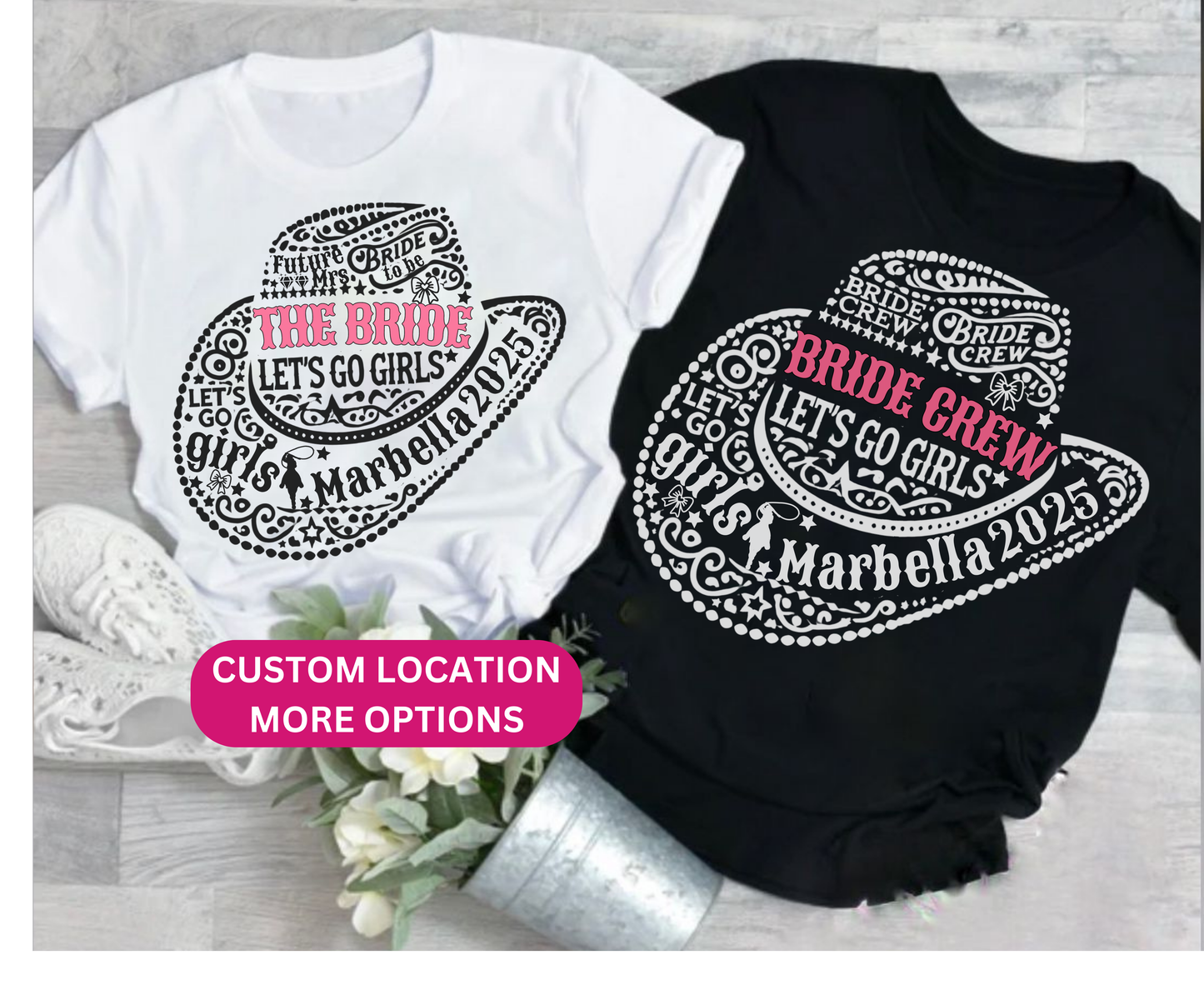 Hen Do Western Junggesellinnenabschied Shirt - Last Rodeo Cowgirl Brautpullover