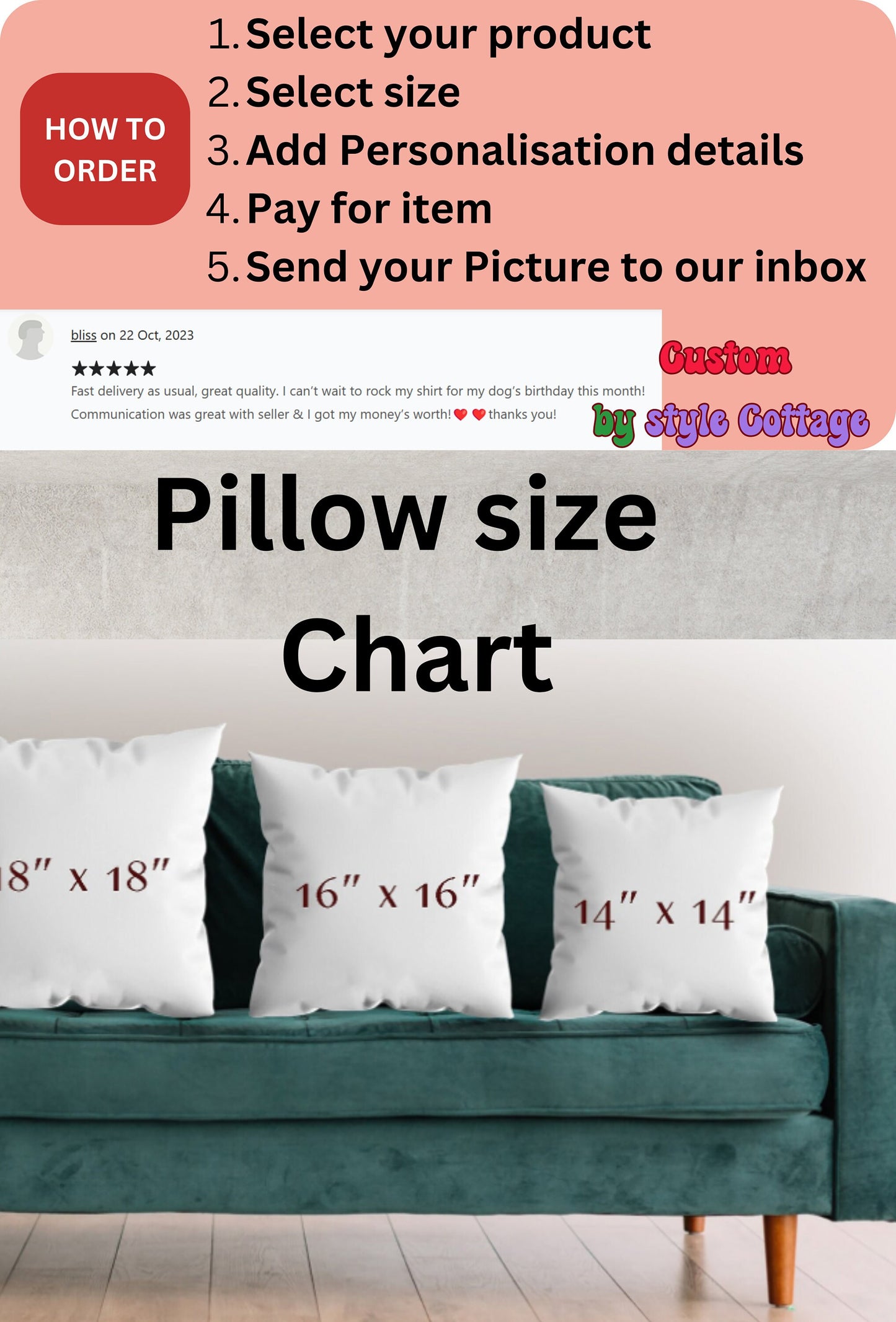 Personalisierte Familienbild-Decke-Tasse mit Text, Liebe ist geduldig, Weihnachten, Geburtstag, Hochzeit, Papa, Mama, Frau, Geschenk, Jahrestag, Wurfkissen