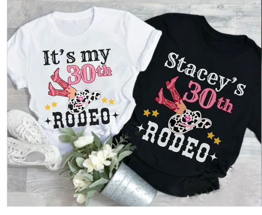 30. Geburtstagsshirt zum 30. Geburtstag - CowboyCowgirl Sweatshirt Tank Top