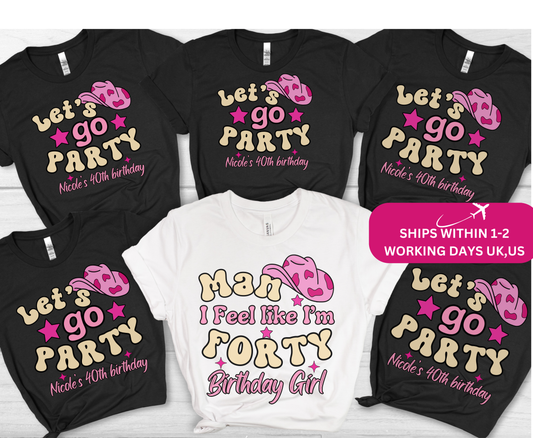 Hen Do Western Junggesellinnenabschied Shirt - Last Rodeo Cowgirl Brautpullover