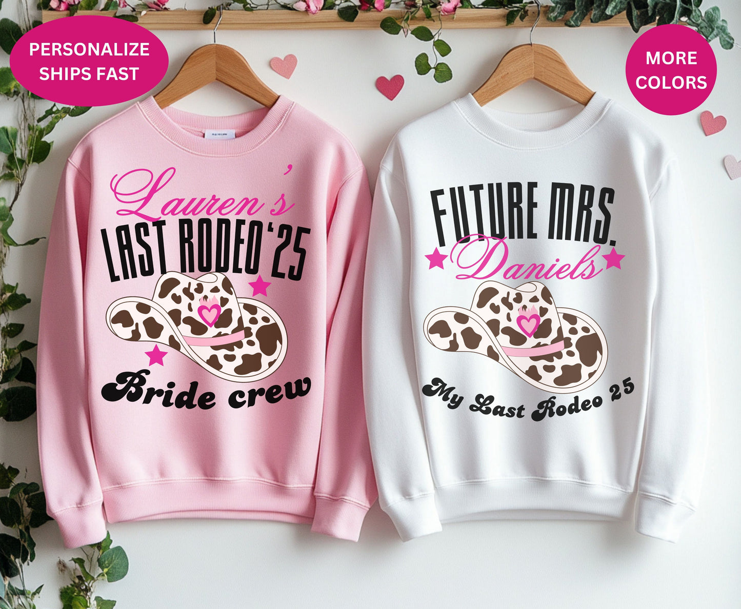 Custom Last Rodeo Unisex Sweatshirt Tshirt