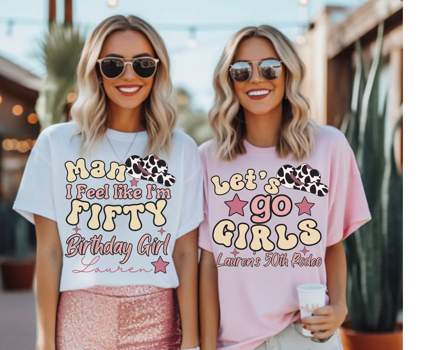 Hen Do Western Junggesellinnenabschied Shirt - Last Rodeo Cowgirl Brautpullover