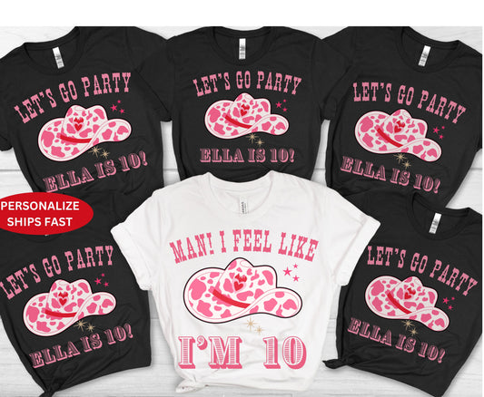 Hen Do Western Junggesellinnenabschied Shirt - Last Rodeo Cowgirl Brautpullover