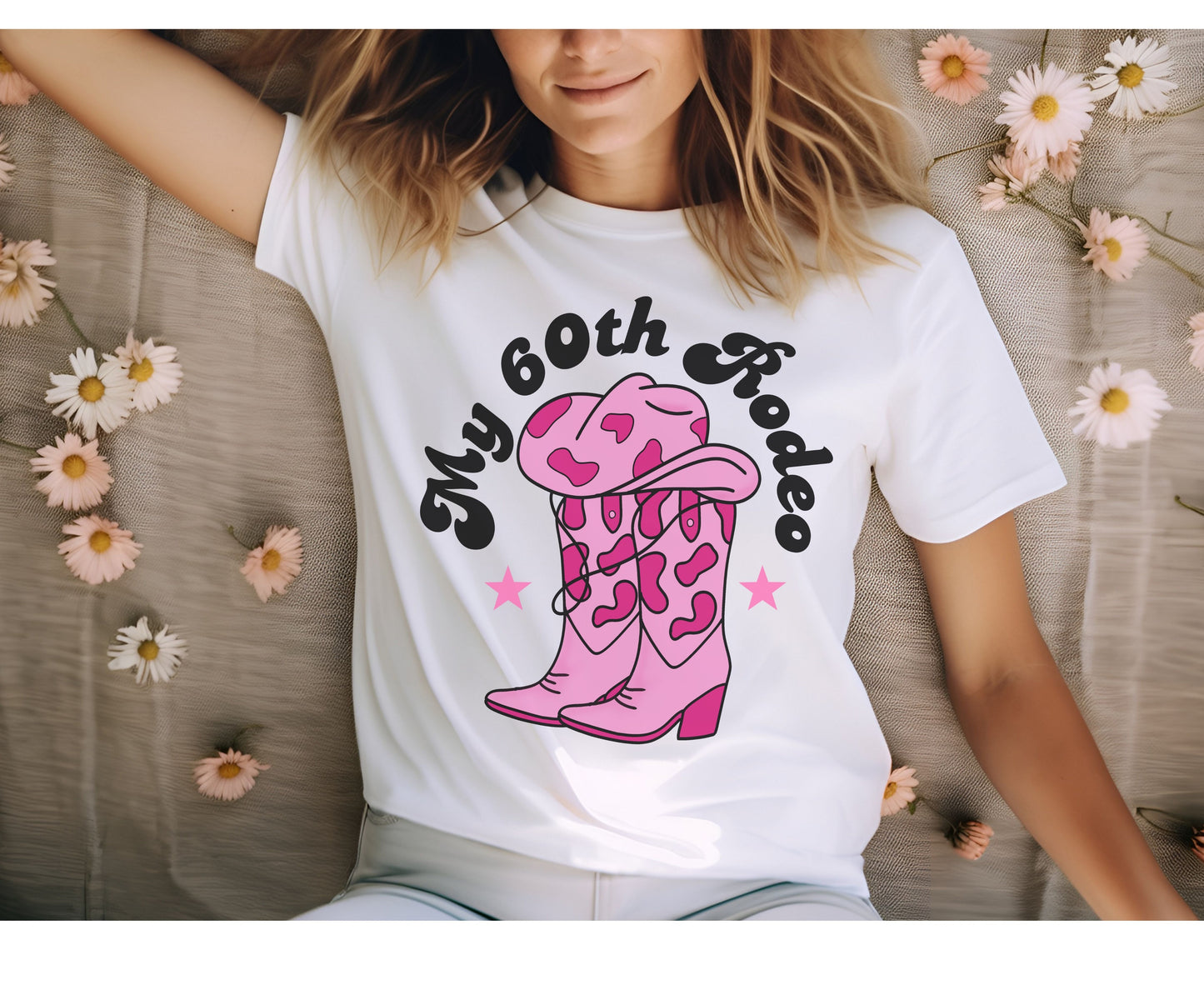 Hen Do Western Junggesellinnenabschied Shirt - Last Rodeo Cowgirl Brautpullover