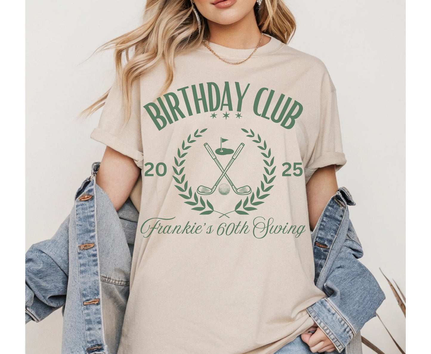 60th Birthday Golf Shirt Unisex Golfing 60th Birthday Party Tee for men women