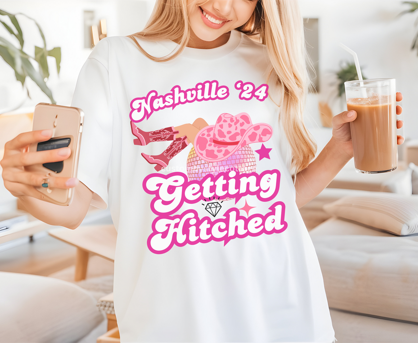 Western Themed Hen Party T Shirts Man I feel like a Bride Cowgirl Bride Crew Bachelorette Tshirt Gift for Cowgirl bride Bridesmaid Shirt (Copy)