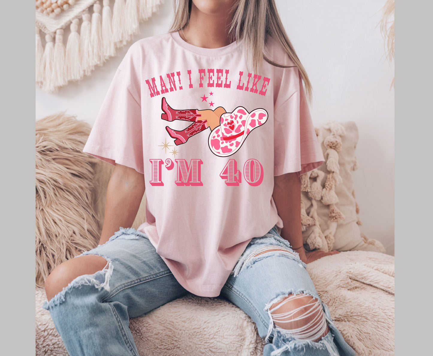 Hen Do Western Junggesellinnenabschied Shirt - Last Rodeo Cowgirl Brautpullover