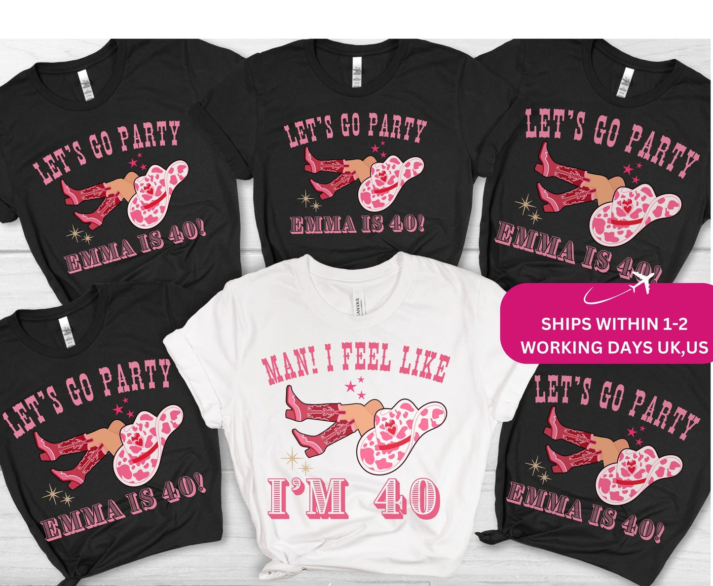 Hen Do Western Junggesellinnenabschied Shirt - Last Rodeo Cowgirl Brautpullover