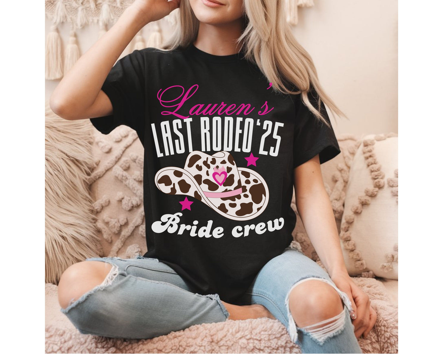Custom Last Rodeo Unisex Sweatshirt Tshirt
