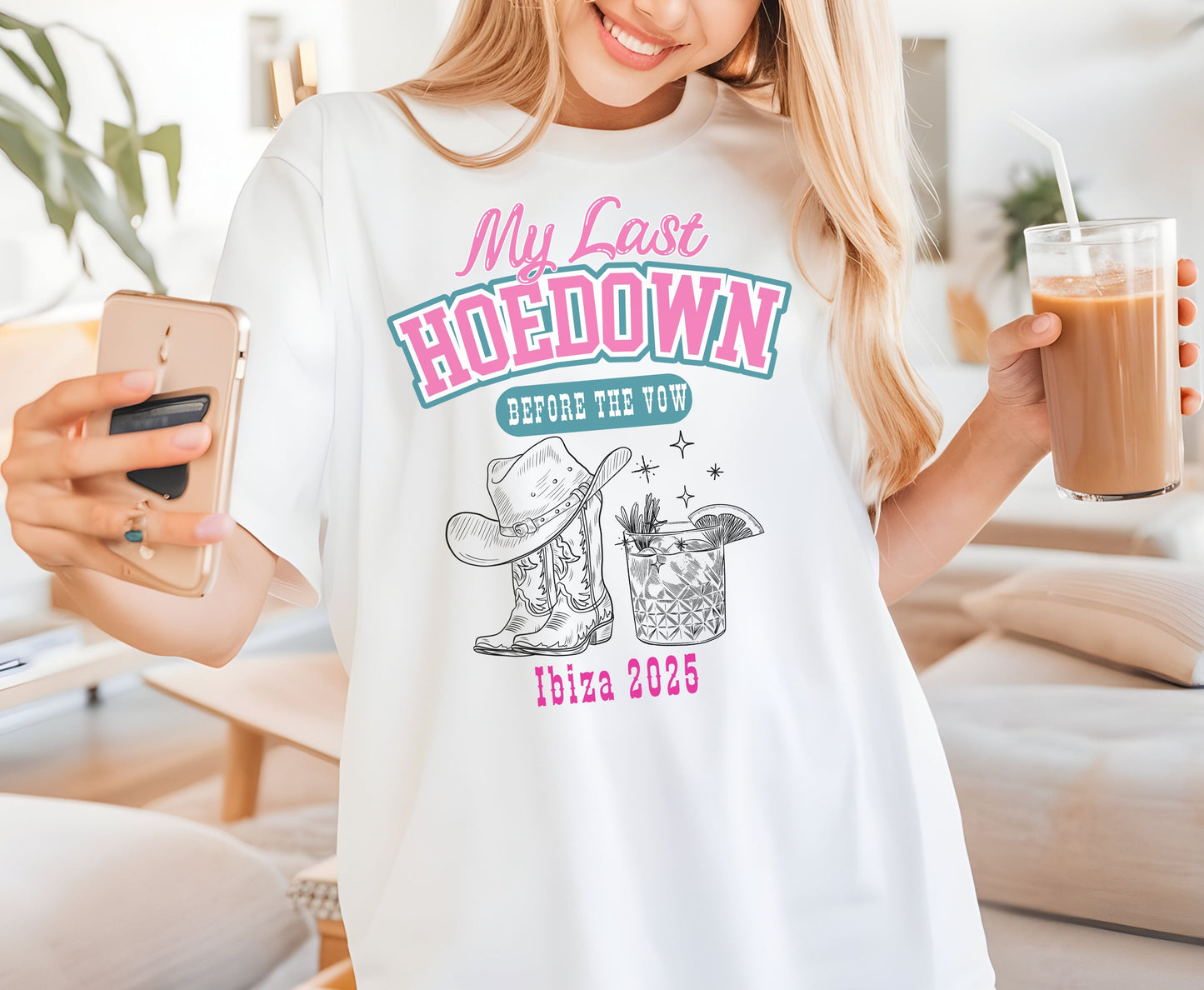 Custom Last Hoedown before the Vow Unisex Tshirt for Men and Women