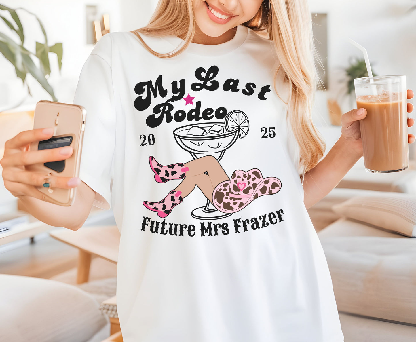 Custom Last Rodeo Bachelorette Unisex Sweatshirt Tshirt