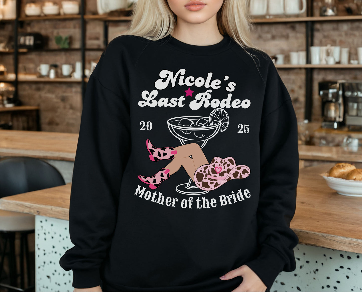 Custom Last Rodeo Bachelorette Unisex Sweatshirt Tshirt
