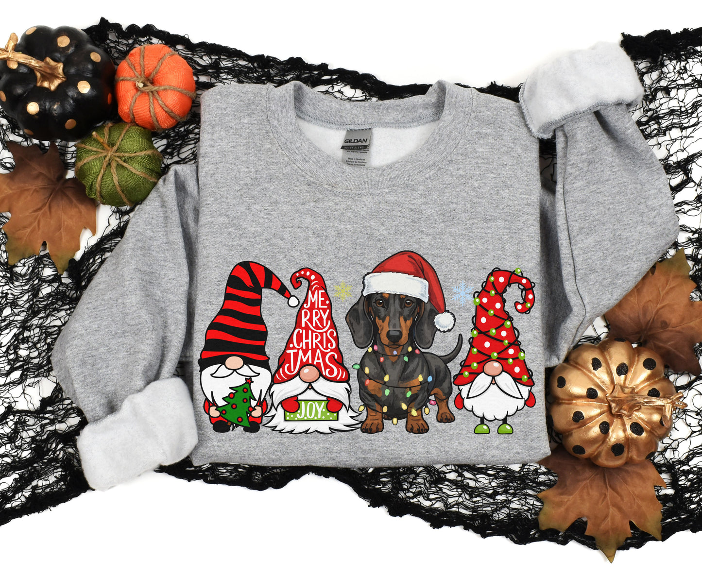 Dachshund Dog Breed Christmas Tee Jumper - Dachshund Dog mom dad Xmas Unisex Shirt