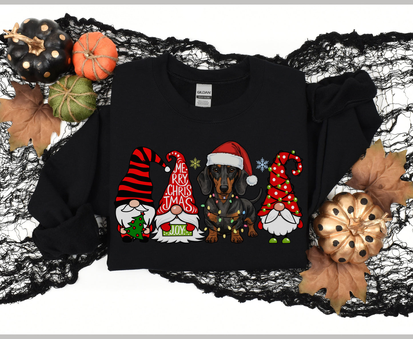 Dachshund Dog Breed Christmas Tee Jumper - Dachshund Dog mom dad Xmas Unisex Shirt
