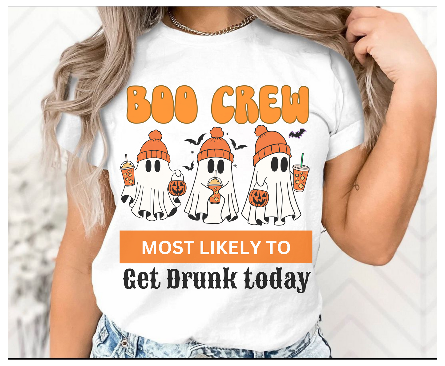 Funny family Matching Halloween Boo Crew shirt gift for Dad Mom and Baby