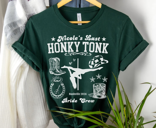 Hen Do Western Junggesellinnenabschied Shirt - Last Rodeo Cowgirl Brautpullover