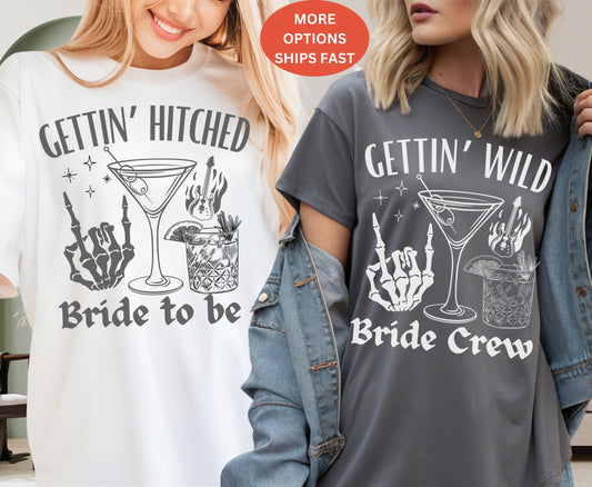 Custom Rock N Roll Bachelorette Shirts