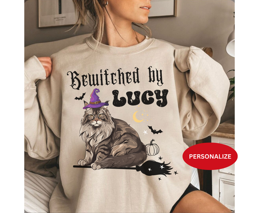 Personalized Maine Coon Cat Halloween Friends Themed Spooky Shirt gifts for Men Women