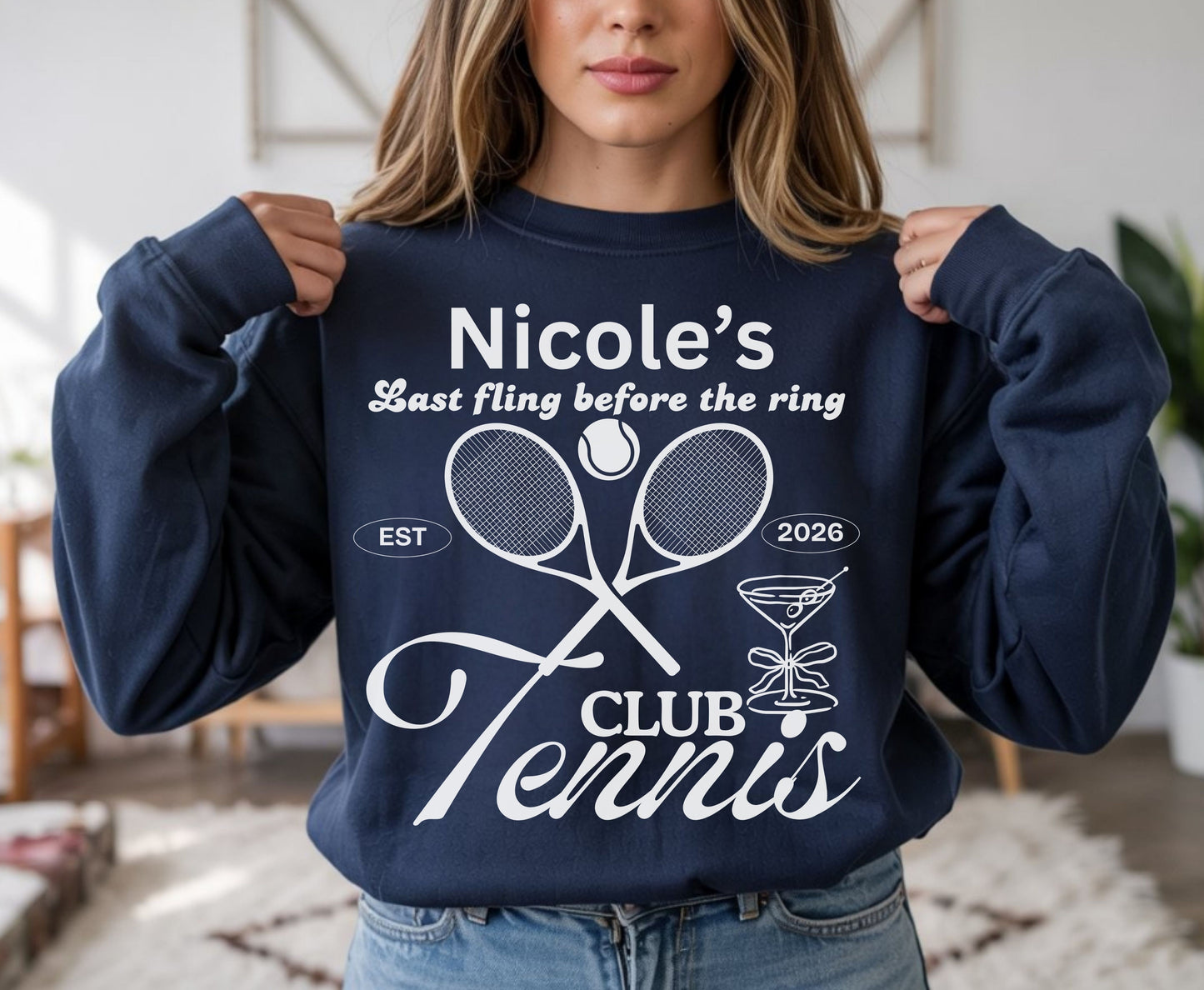 Hen Do Western Junggesellinnenabschied Shirt - Last Rodeo Cowgirl Brautpullover