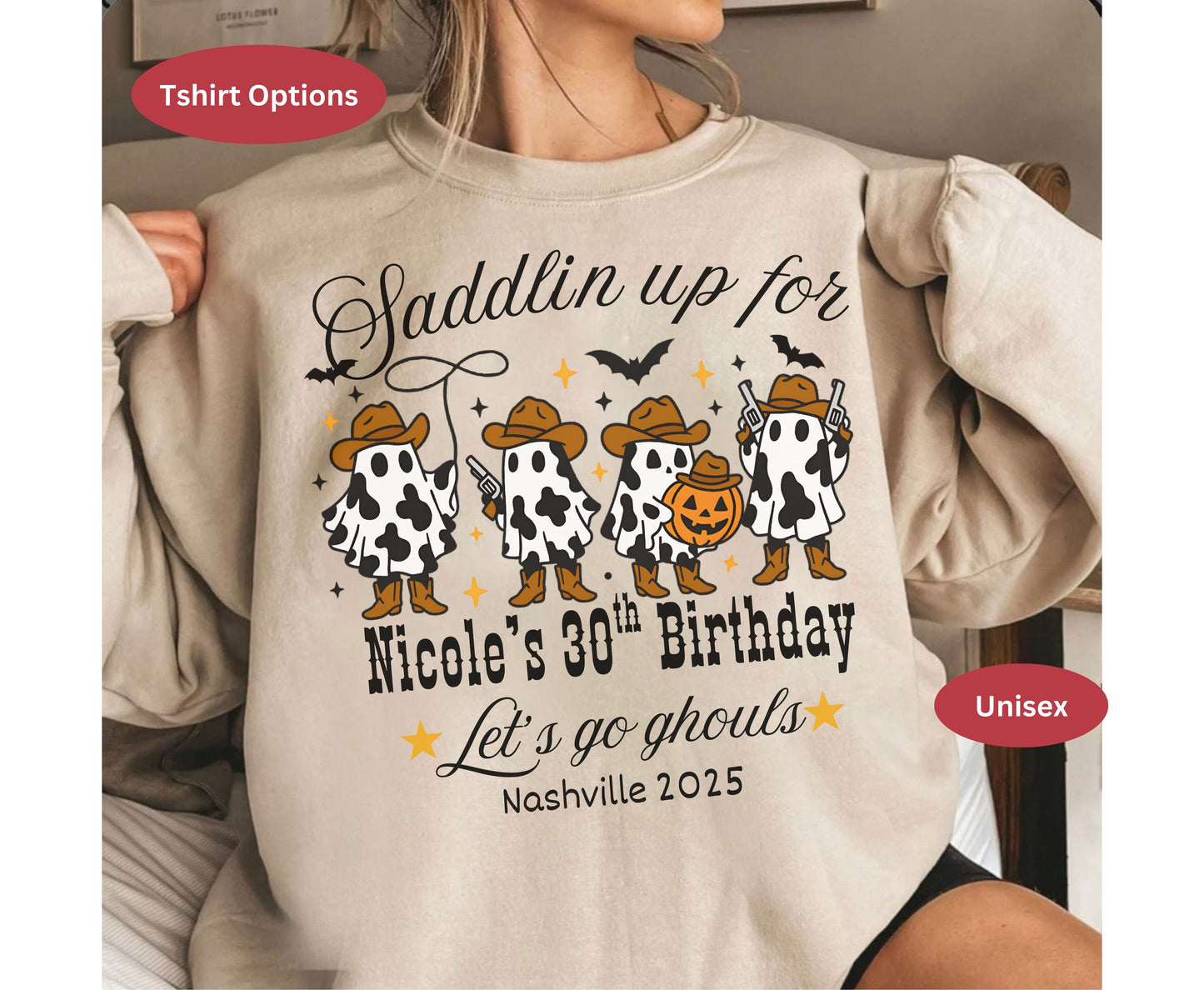 Hen Do Western Junggesellinnenabschied Shirt - Last Rodeo Cowgirl Brautpullover