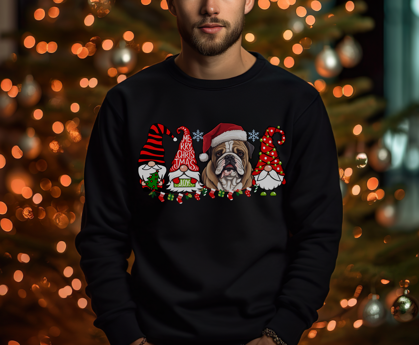 Colorful christmas top for dog owner, dog lover dog mom dog dad shirts gifts for xmas winter crewneck for men for women