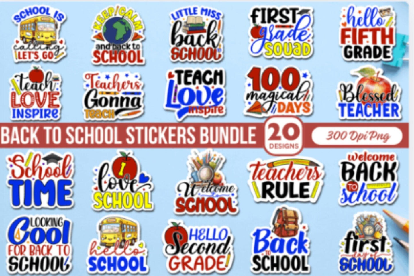 Free back to school teacher bundle inclusive