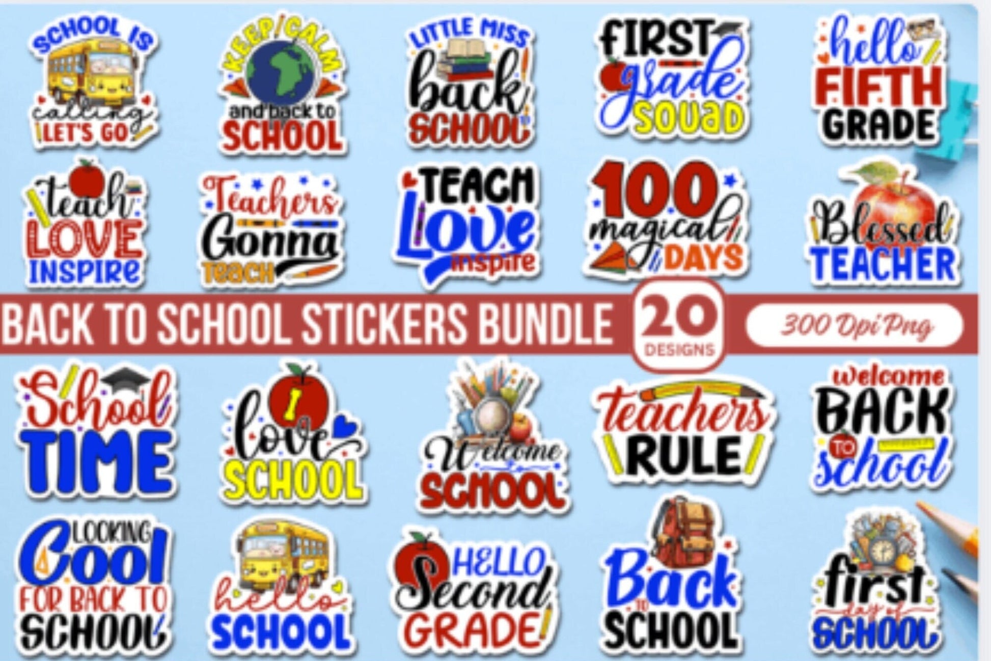 Free back to school teacher bundle inclusive