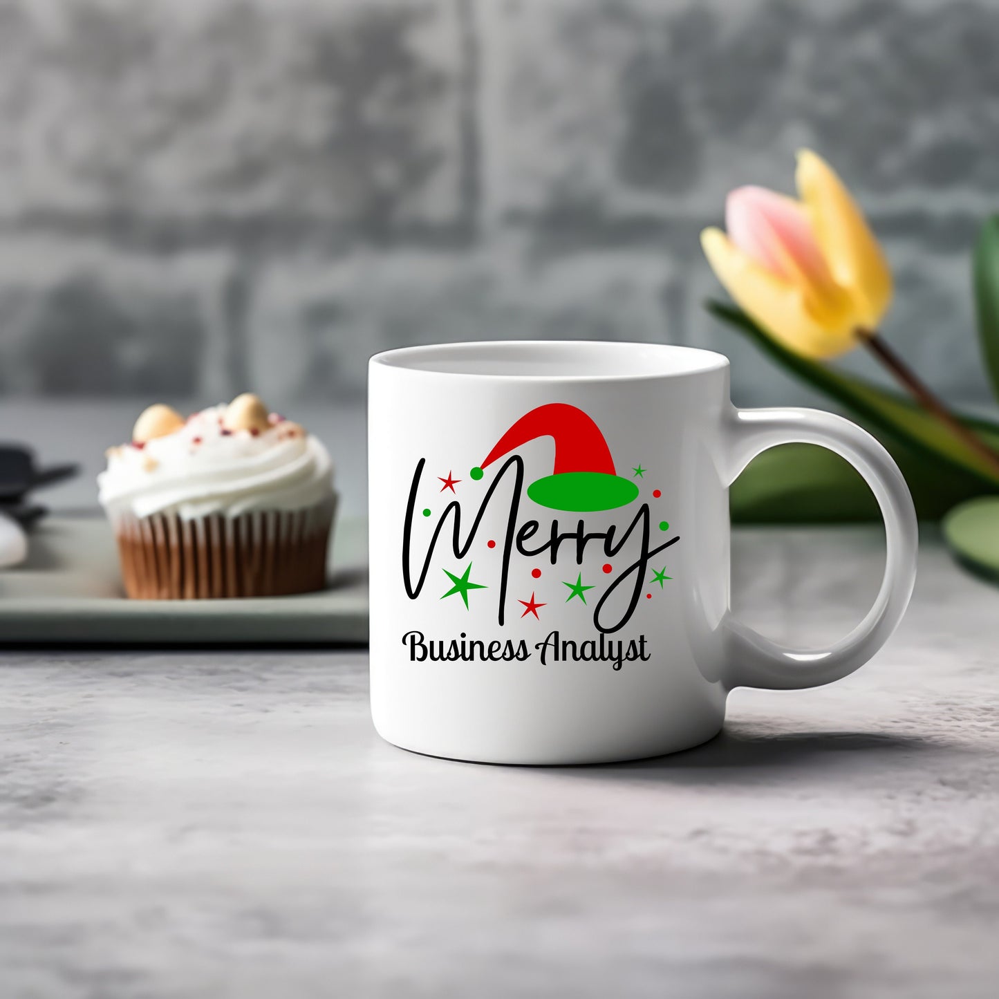 Personalised Christmas mug for Nurse, Doctor, Teacher, Dentist, Pastor, Lawyer, PM, End of the year gift, Christmas Gift for work Colleagues