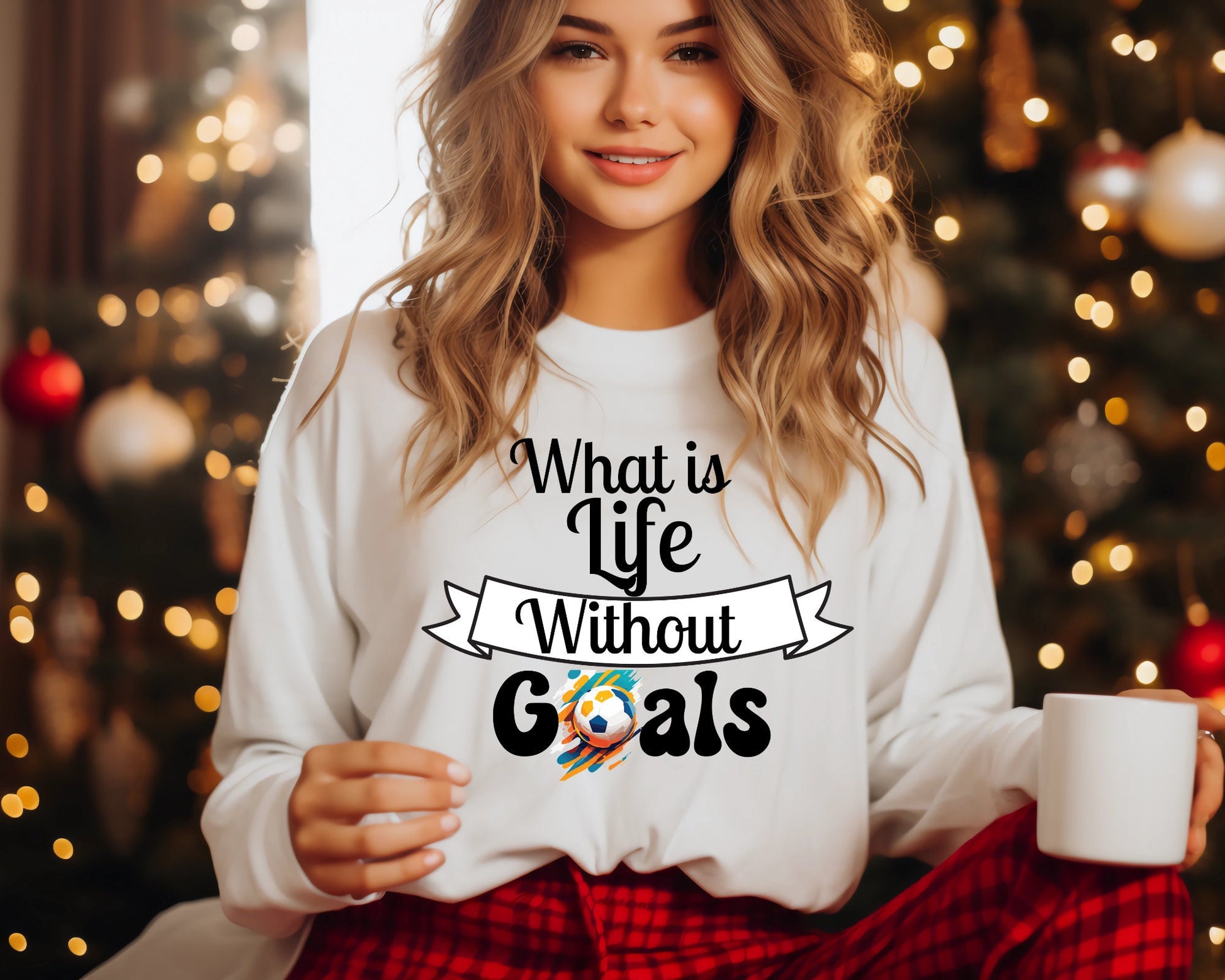 Loose fit sweatshirt, Whats Life without goals, Setting goals Shirt, Football Shirt for him, football Tees, Football Sweatshirt, funny football shirt, Father&#39;s day gift, for men, for women, I love football shirt.