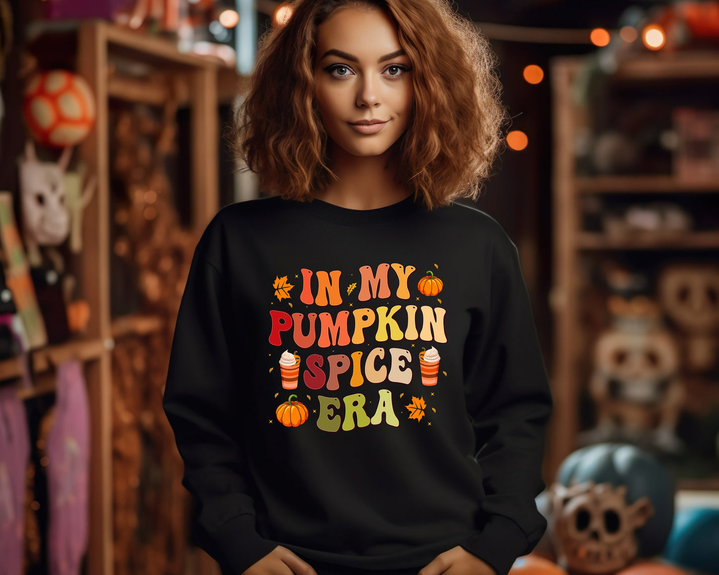 Unisex Halloween Sweatshirt, Era Tour, Pumpkin Spice shirt, Halloween shirt, Halloween, for men, for women