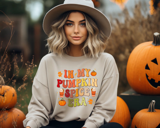 Unisex Halloween Sweatshirt, Era Tour, Pumpkin Spice shirt, Halloween shirt, Halloween, for men, for women