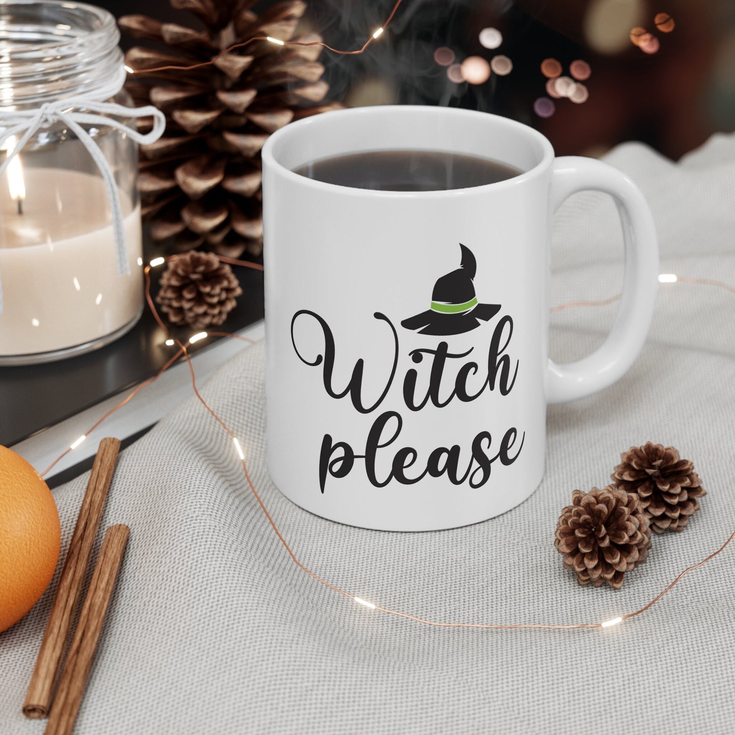 Personalised Halloween mug gift for family, Subliminal Halloween gift idea Presents For family, friend, Spooky Season, Creepy Halloween Gift