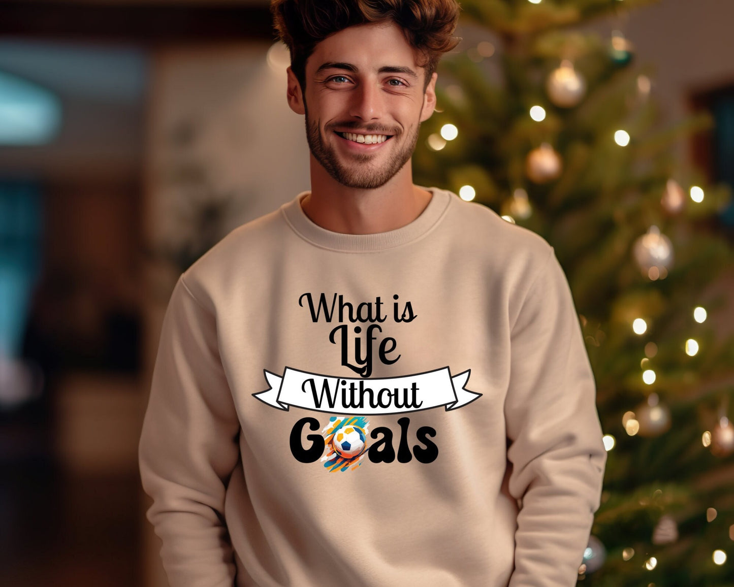 Classic fit tshirt, Whats Life without goals, Setting goals Shirt, Football Shirt for him, football Tees, Football Sweatshirt, funny football shirt, Father&#39;s day gift, for men, for women, I love football shirt.