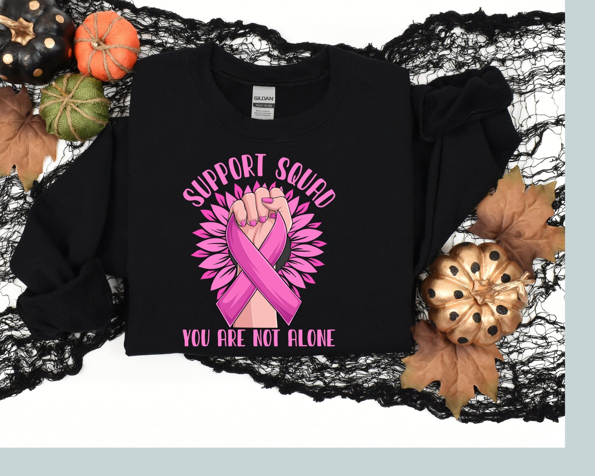 Breast Cancer Support Squad T Shirt, Cancer Awareness T-shirt Custom Team Cancer Tshirt Cancer Support Family Shirt Awareness Gift Shirts