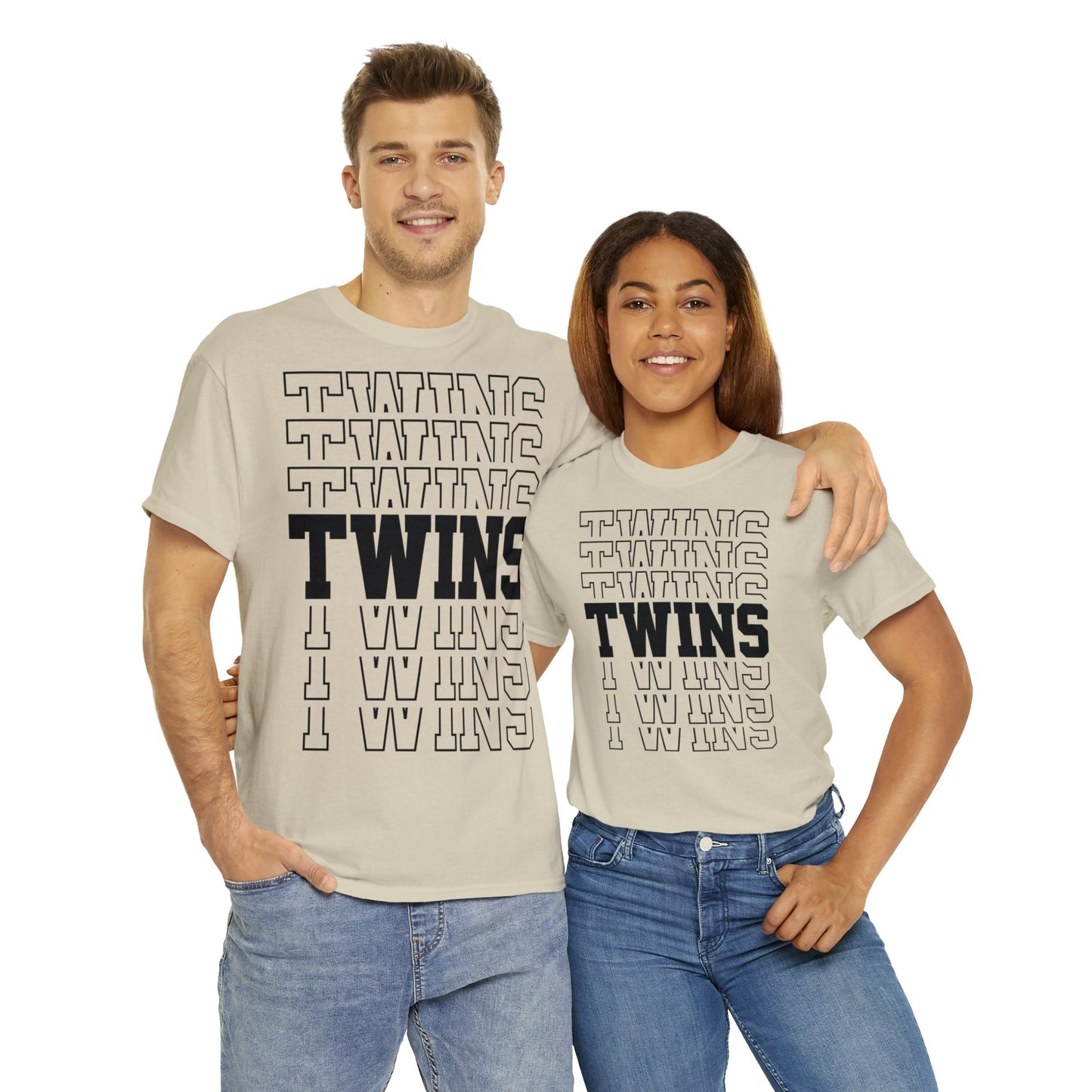 Twin Shirts, Best friend shirts, trendy crewneck shirt, white shirt, Tshirt Sweater Sweatshirt, classic fit