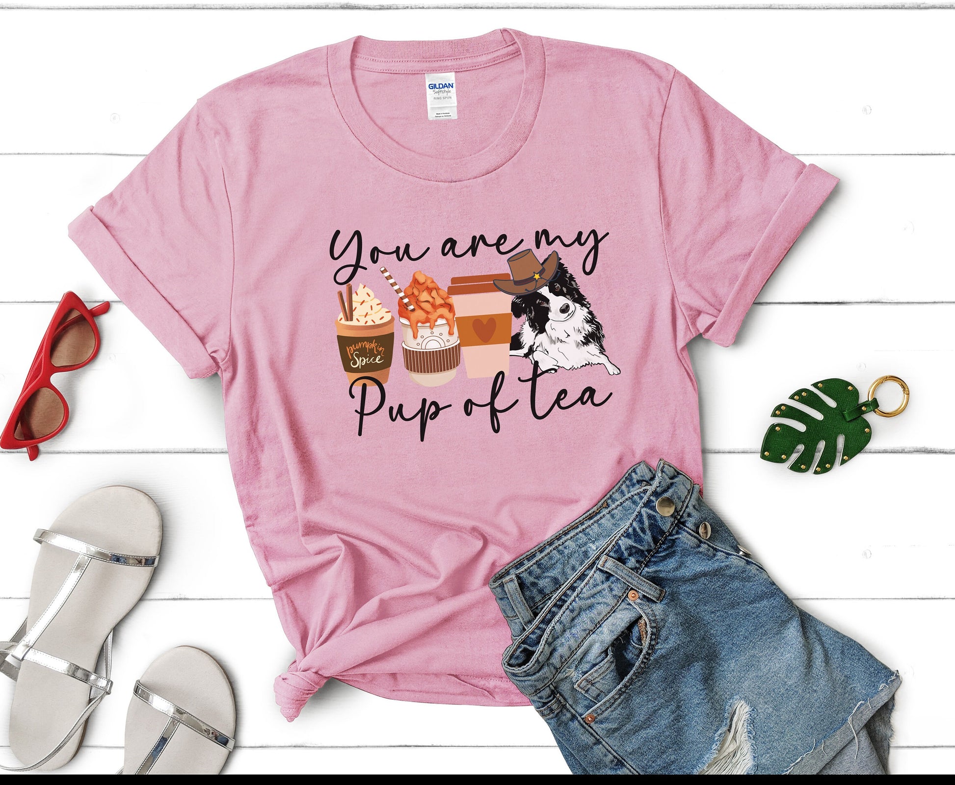 Border collie christmas cowboy shirt, crew neck shirt for him for her, Unisex black crew neck shirt dog lover dog owner shirt i love dog, dog groomer shirts, fall sweatshirts for women, pumpkin spice latte dog shirt