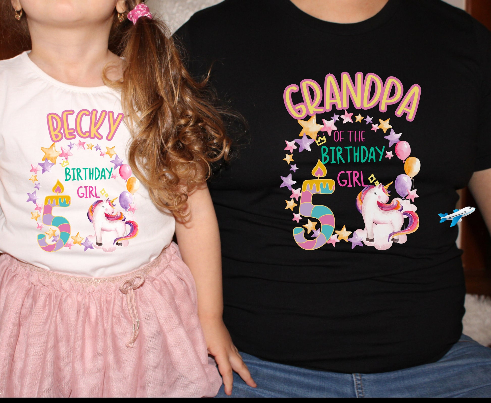 Family matching Birthday GIRL tshirts, Mom of the birthday boy tshirts, dad of the birthday girl shirt, Brother of the birthday girl tshirt, sister of the birthday boy tshirt, crew neck colorful monster card white tshirt