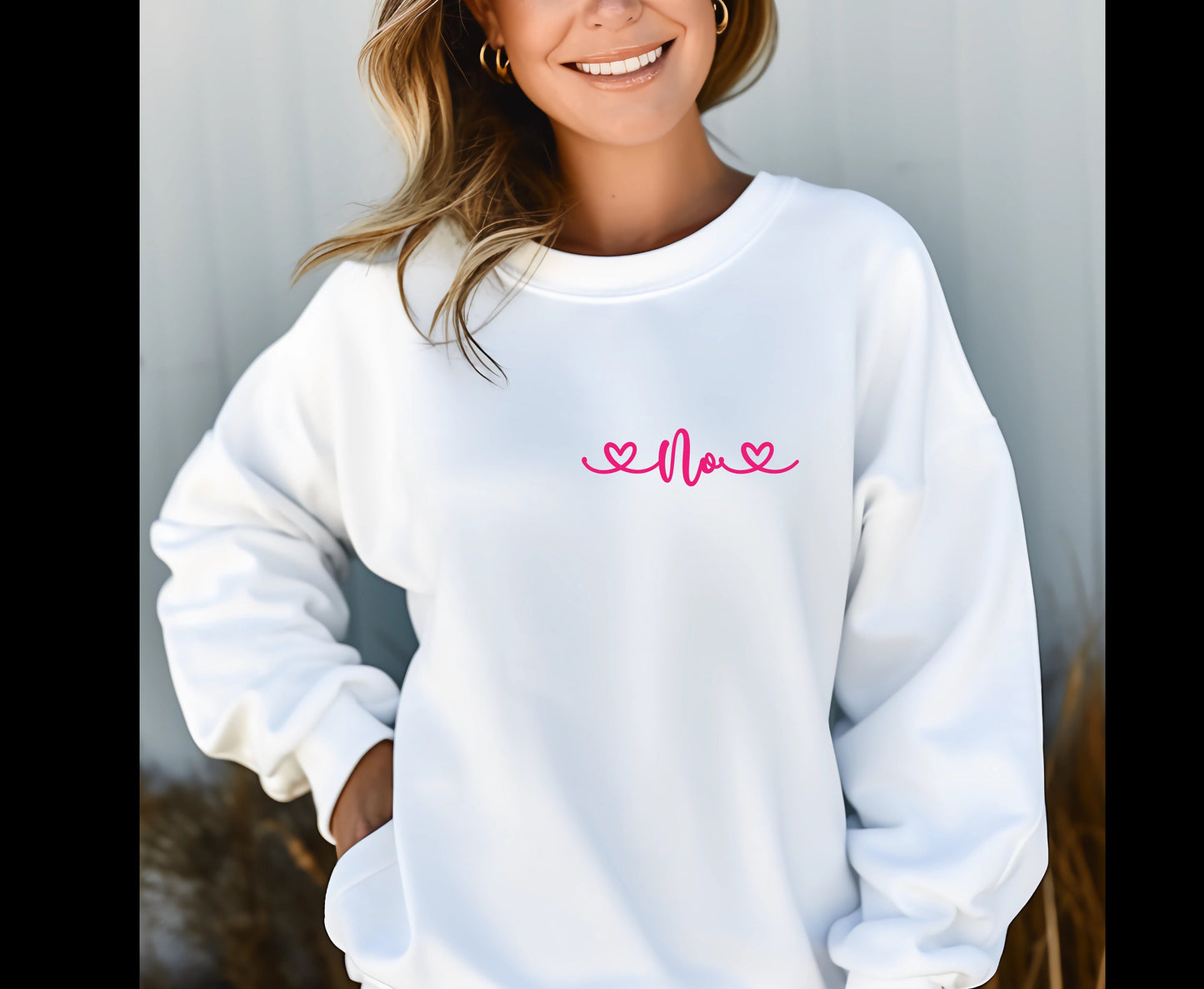 Trendy Fall Sweatshirt, How about No, Anti-Rape Pink print T-Shirt Pride Shirt Anti-Bullying feminism Domestic Violence Sweater gift for her