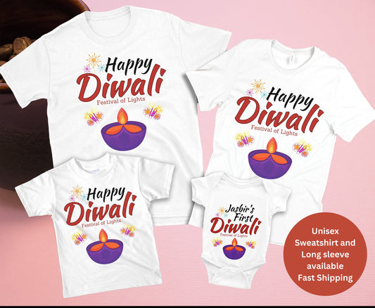 for women, for men, for mum, for dad, Baby onesies, Matching family outfit, Diwali Family Outfit, Diwali, for baby girl, for baby boy, Diwali tshirt, Diwali Sweatshirt