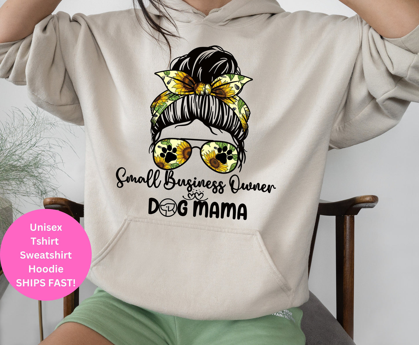 Dog mama small business owner shirts, dog mom tshirt sweatshirt hoodie, crewneck sweatshirt for dog mom gym gifts gym shirts