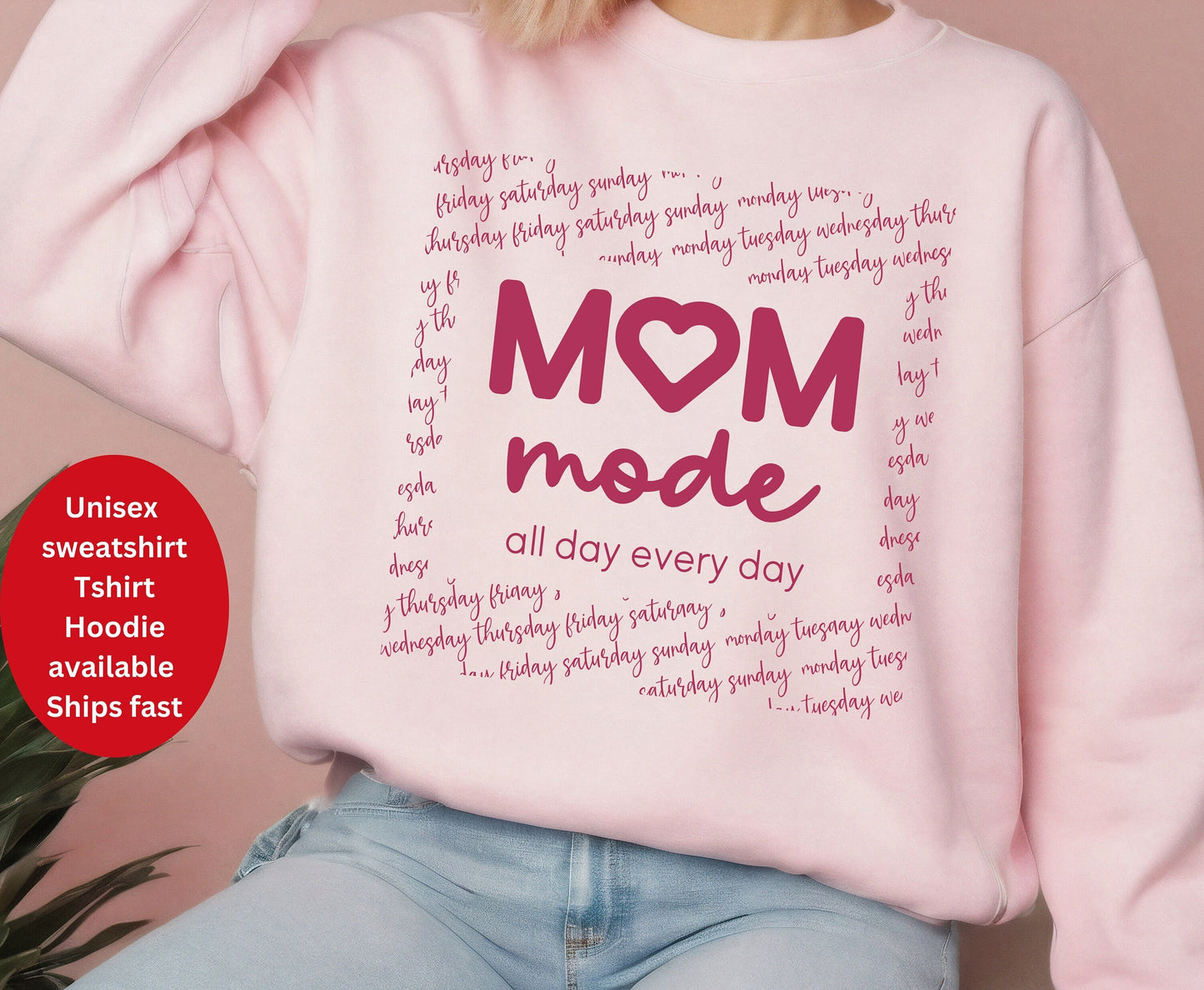 Mom mode mom vibes shirts, crewneck winter sweatshirt for mother appreciation, gifts for her, i love mom gifts tshirt sweatshirt hoodie