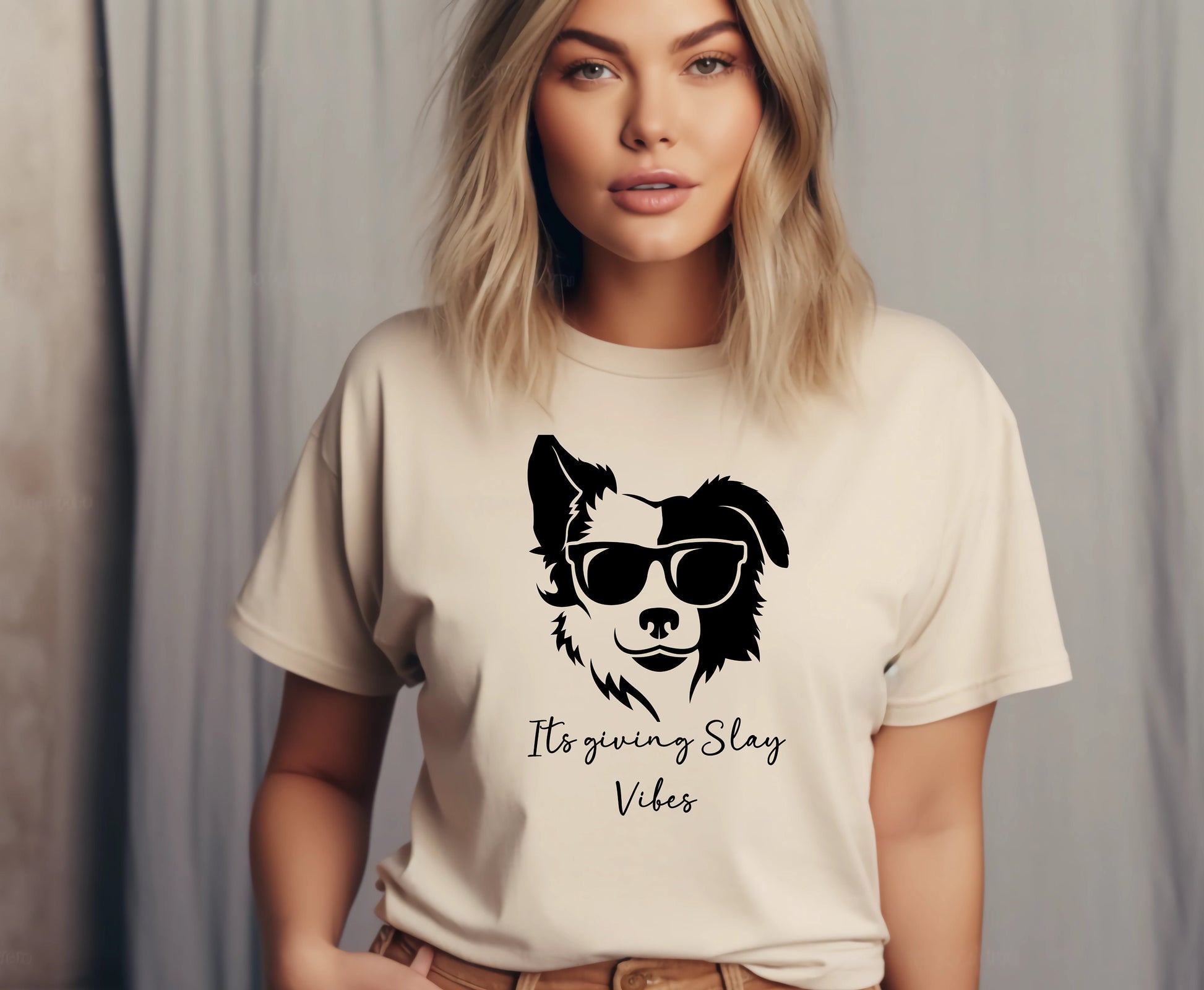 Dog mom dog dad dog mama tshirts sweatshirt sweater cocker spaniel its giving slay vibes shirts, for her for him gift for men for women