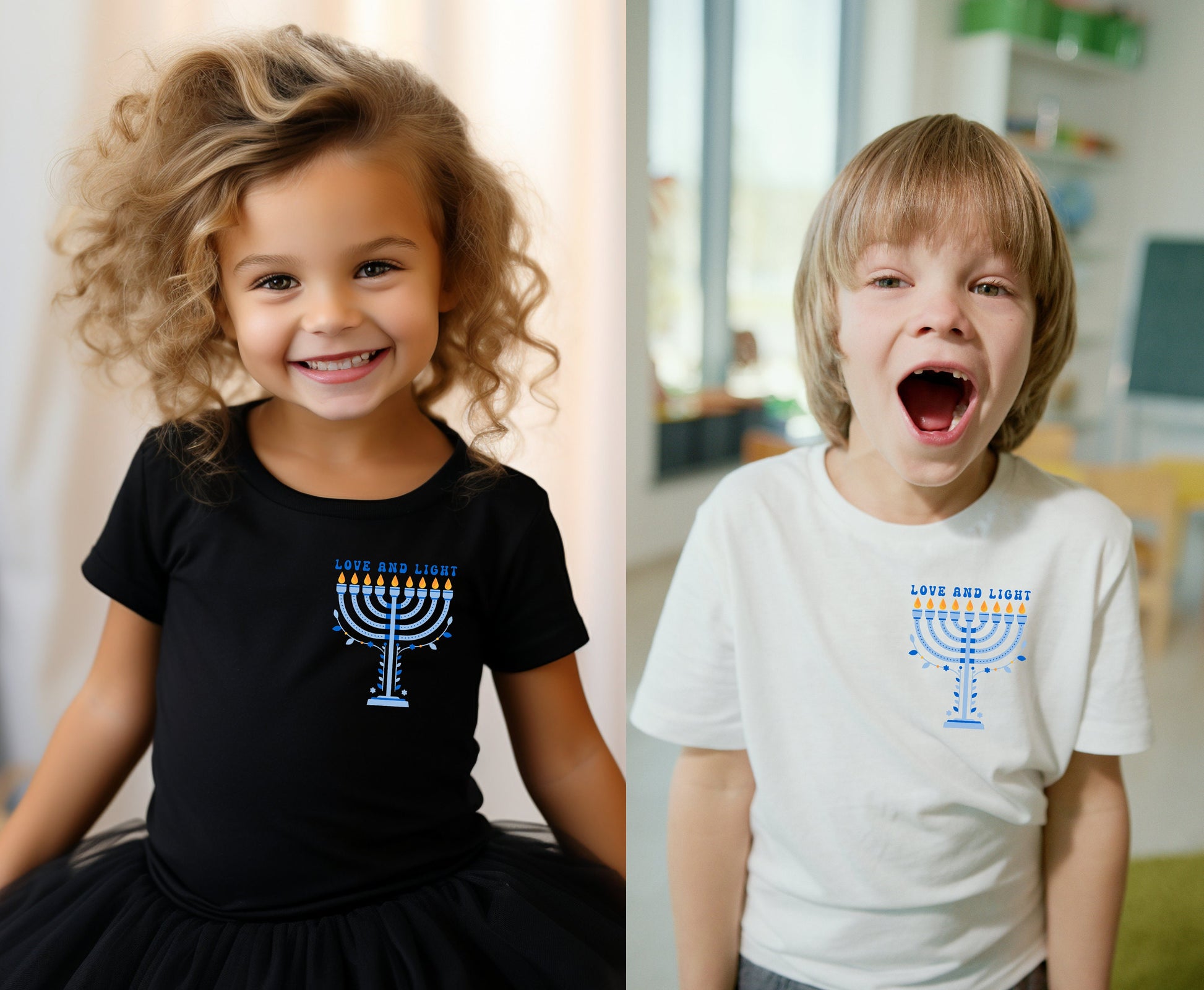 Chanukkah tshirt for her him men women Hannukah gifts for husband wife mom dad festival of light shirt gifts