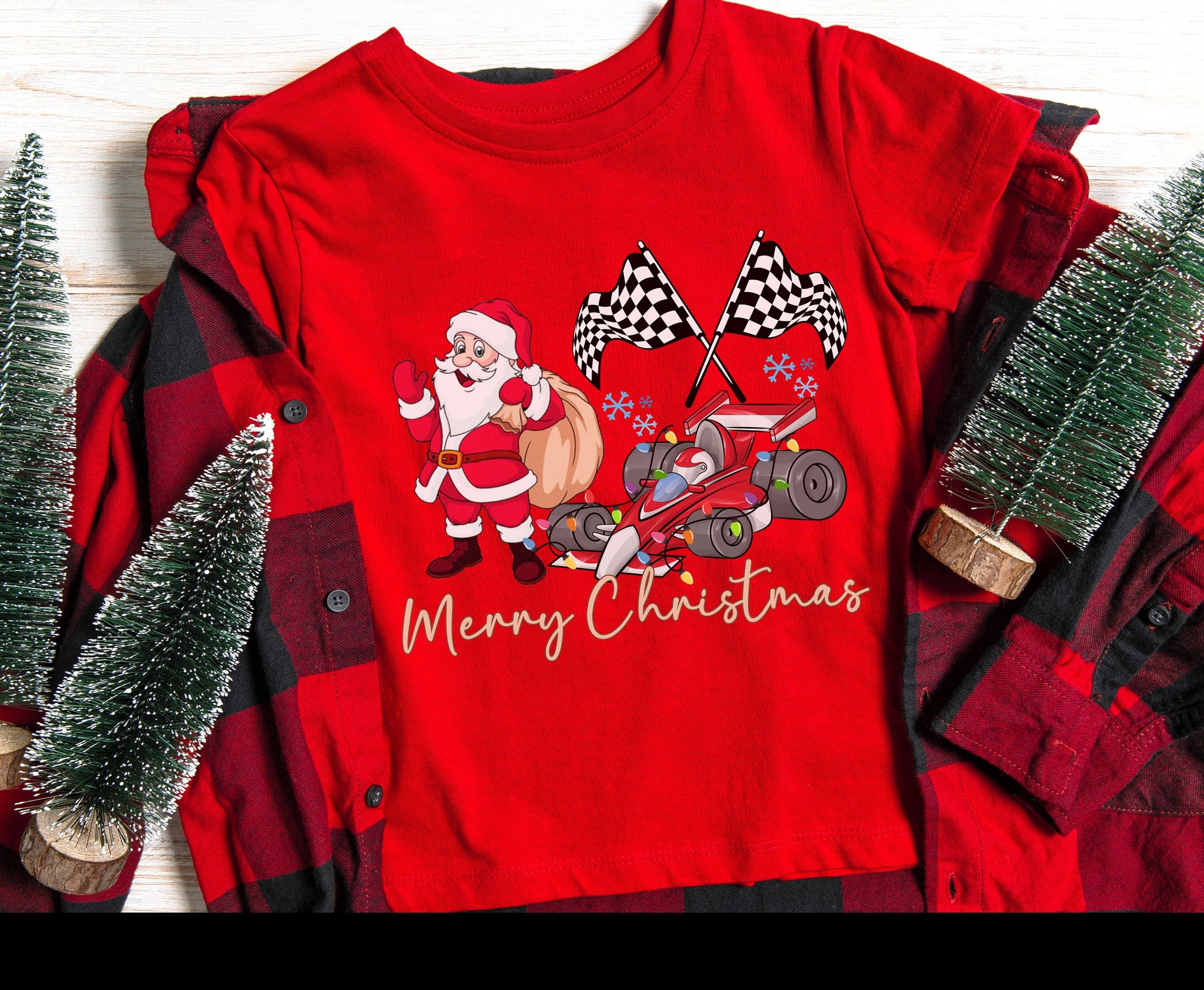 Merry Christmas Tshirt Hoodie for men for women sweatshirt for men for women Cart Racing sweater Jumper for him her