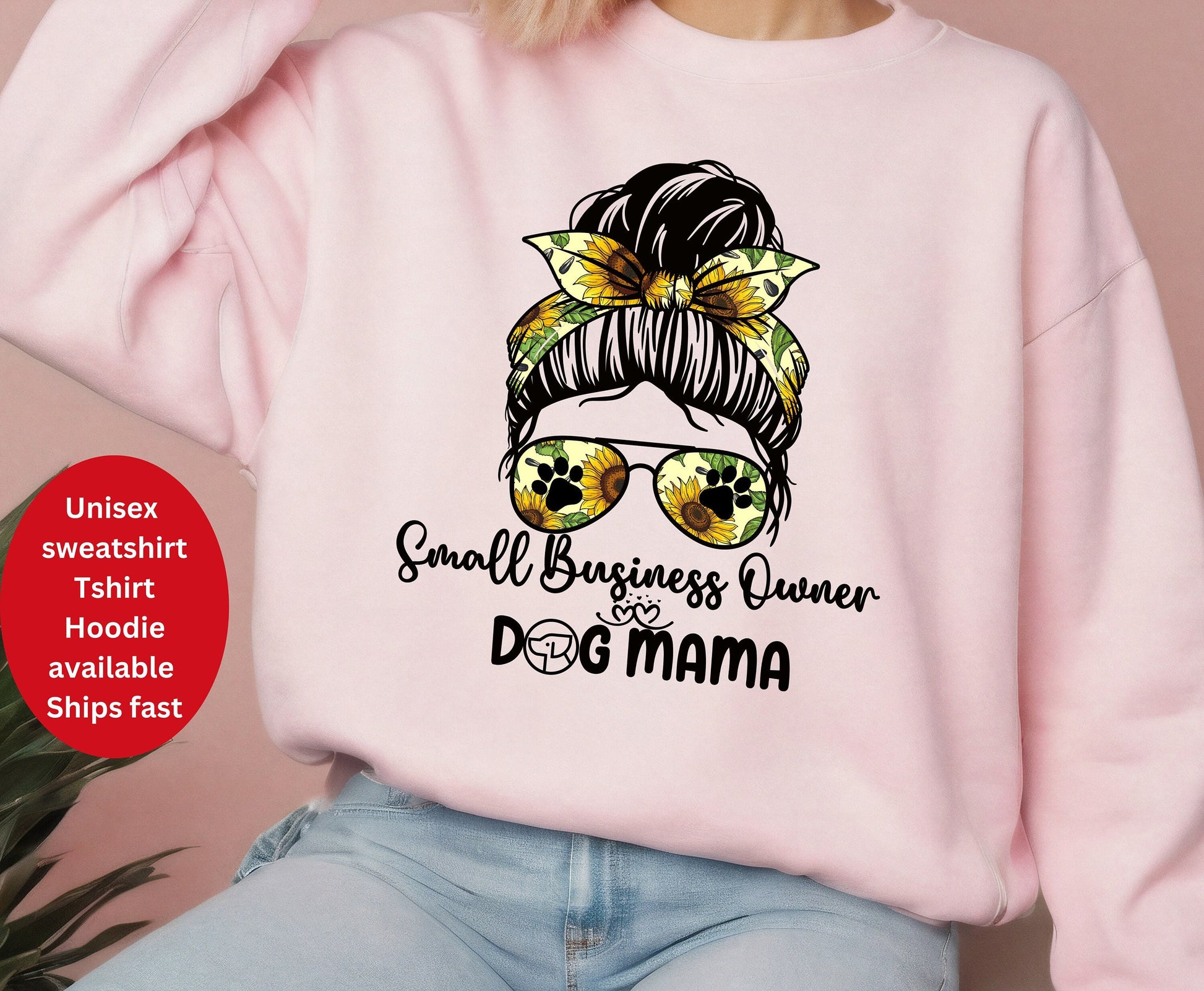 Dog mama small business owner shirts, dog mom tshirt sweatshirt hoodie, crewneck sweatshirt for dog mom gym gifts gym shirts