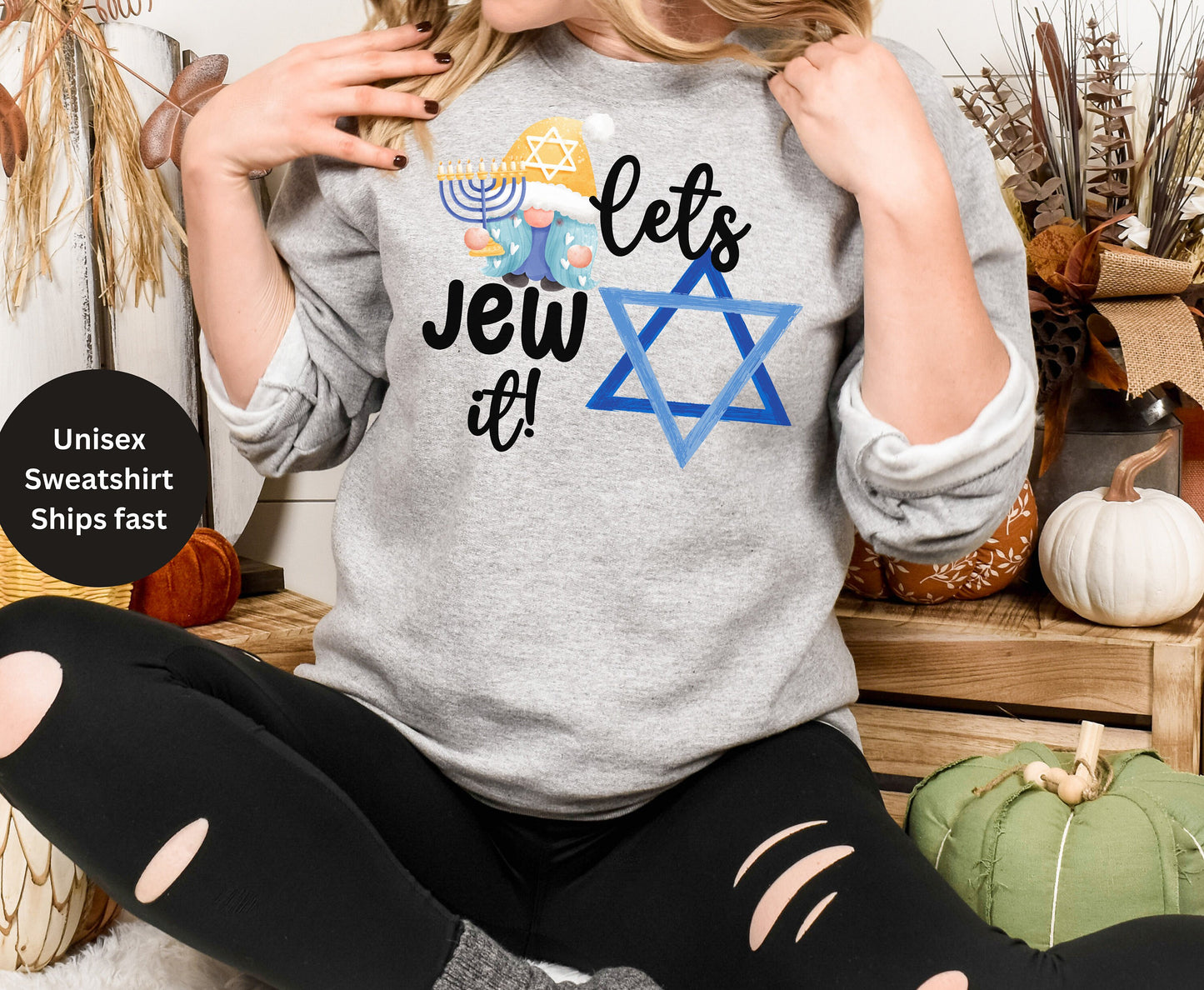 Hanukkah Chanukkah Sweatshirt tshirt Hoodie for men for women for boys for girls him her jew it