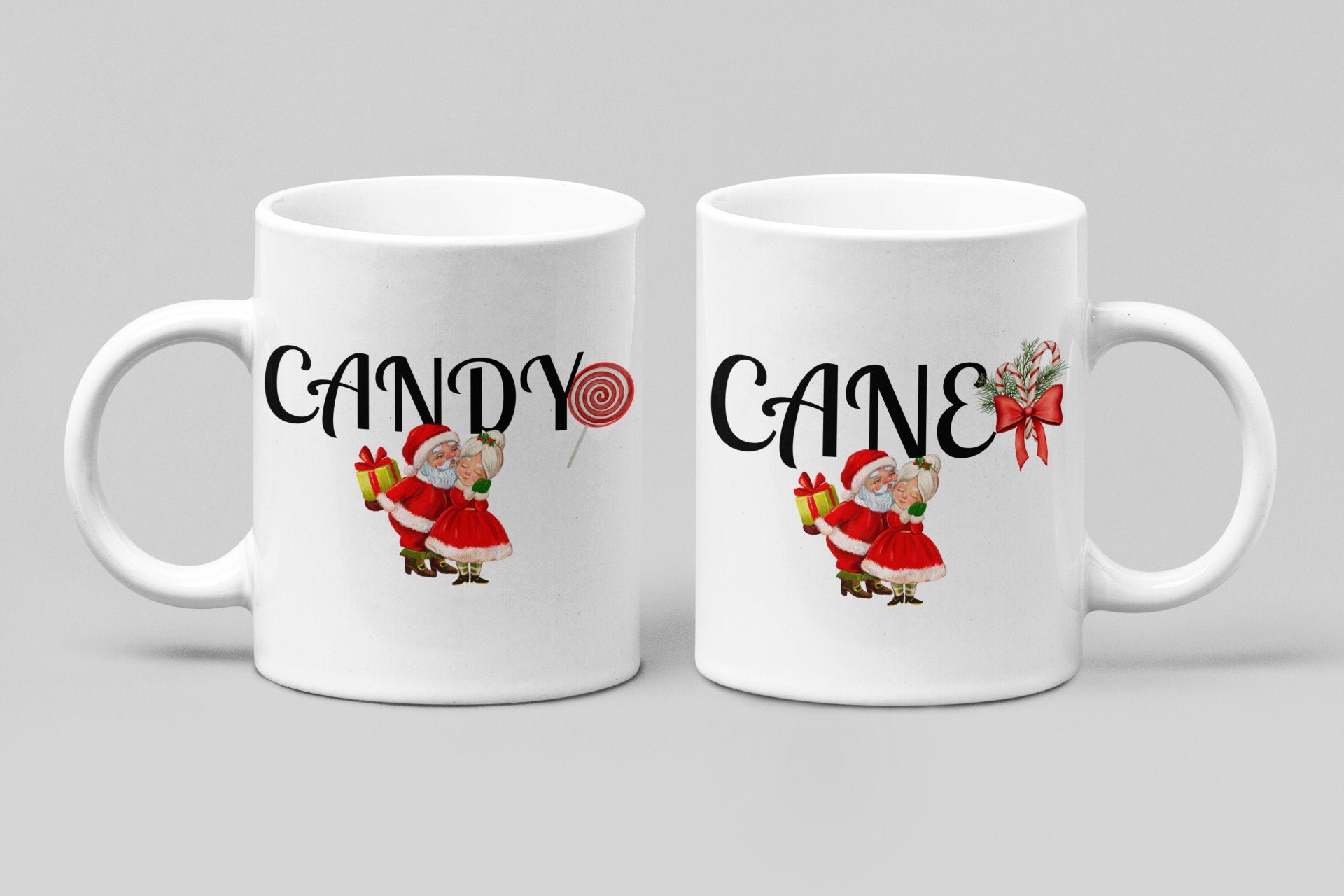 Couple christmas mugs