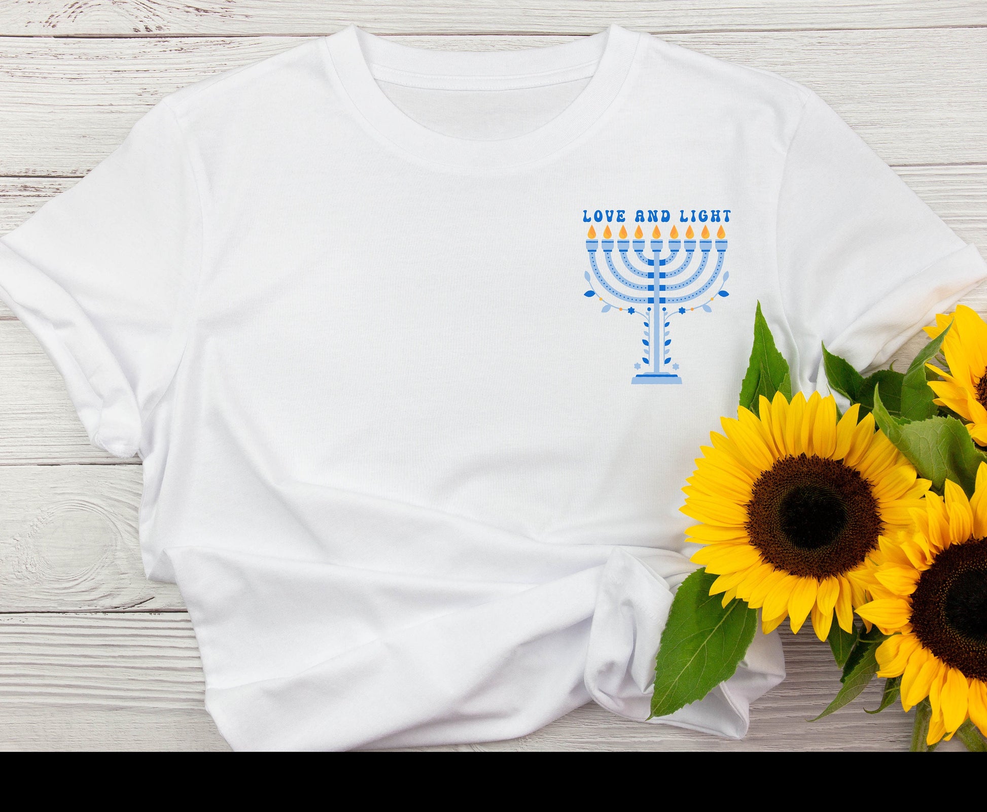 Chanukkah tshirt for her him men women Hannukah gifts for husband wife mom dad festival of light shirt gifts