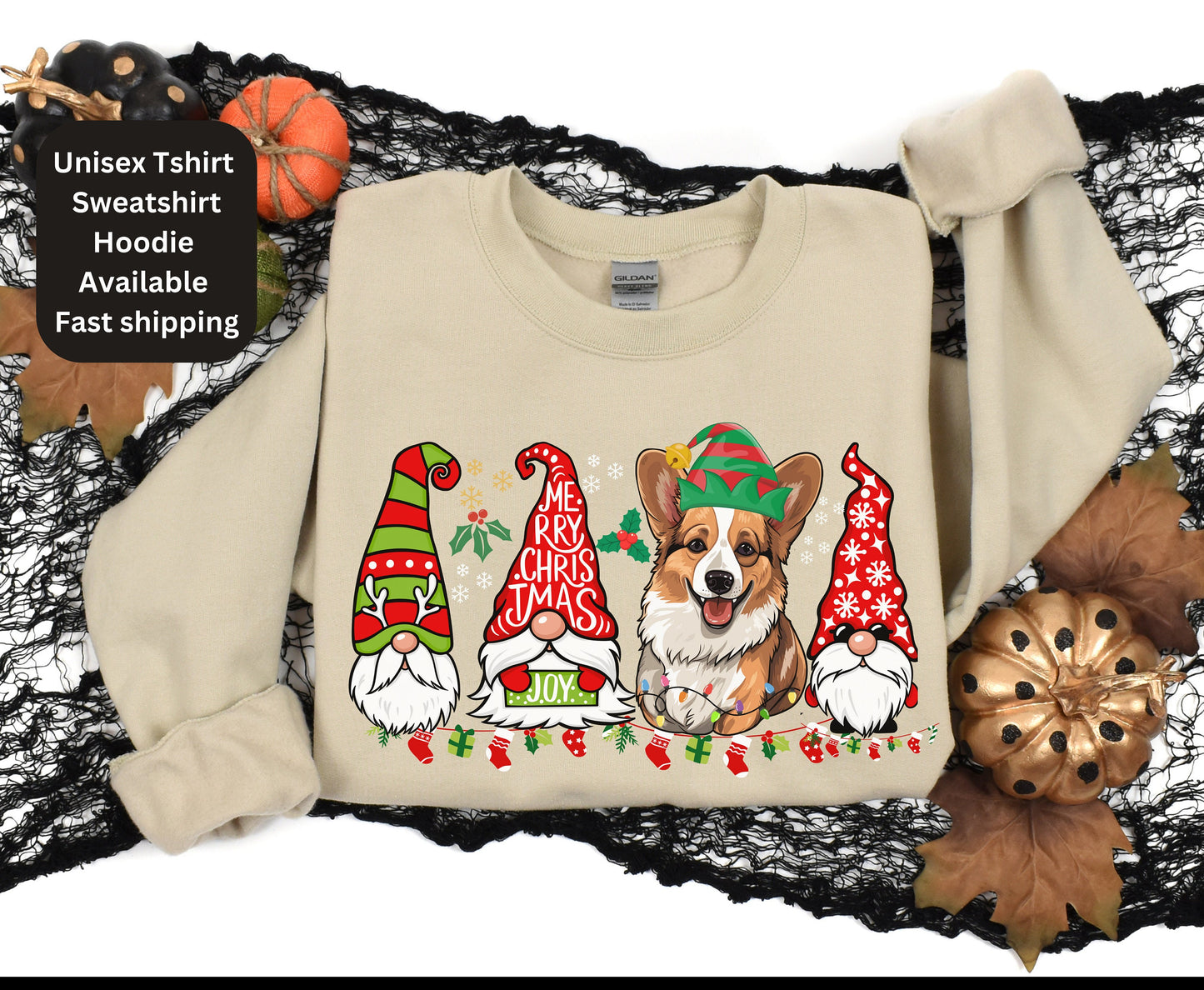 Funny Dog Christmas Xmas joy gifts sweatshirt tshirt hoodie for mom dad him her gifts trendy colorful xmas shirt