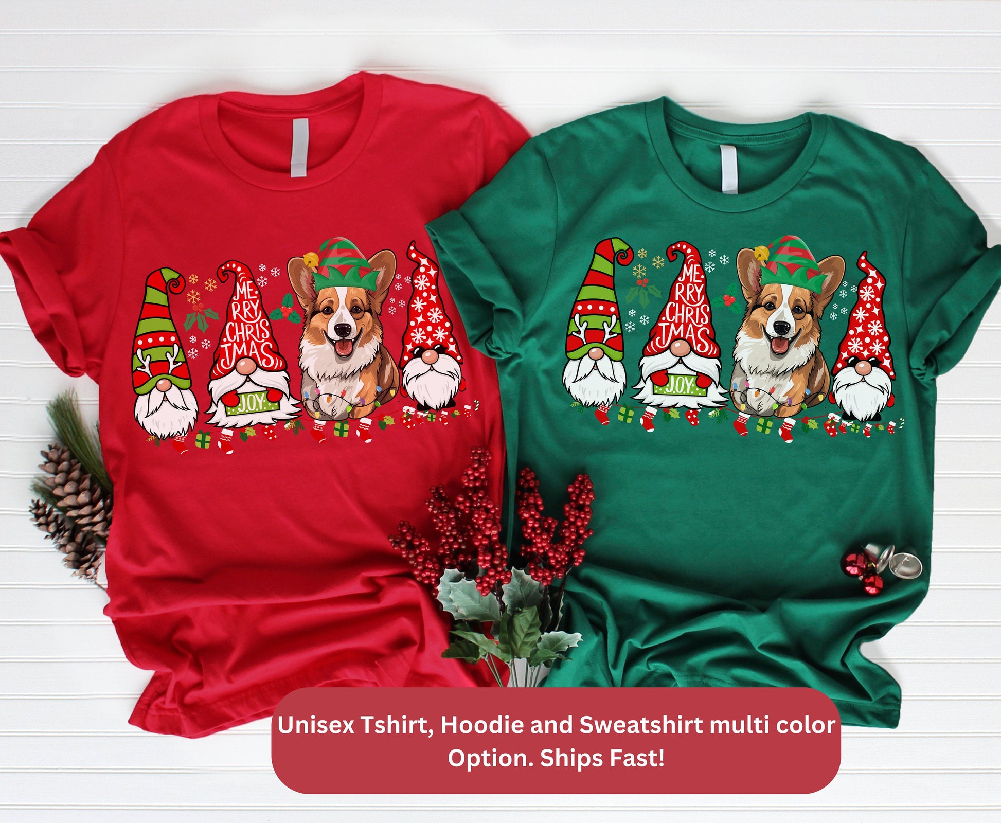 Funny Dog Christmas Xmas joy gifts sweatshirt tshirt hoodie for mom dad him her gifts trendy colorful xmas shirt